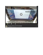 charging and parts of the Chromebook 